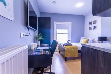 1 bed studio, The Bruce Building, Denton, Newcastle, NE17RY - Image 1